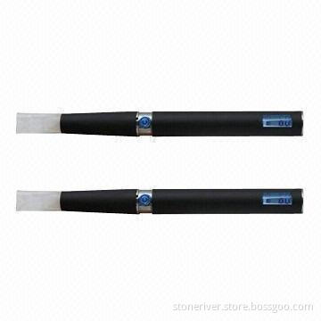 E-cigarette, LCD Shows Power Status and Puffs Number